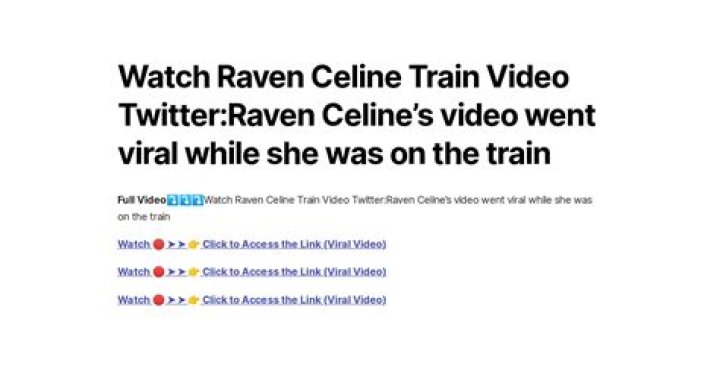Uncover The Truth Behind The Viral Raven Celine Video: Shocking Revelations